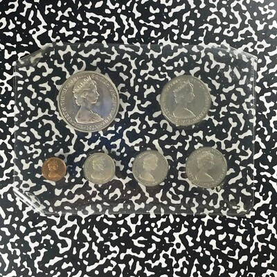 1973 British Virgin Islands 6x Coin Mint Set Lot#B2382 Including Silver! - Image 1 of 4