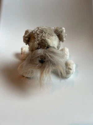 Ganz Webkinz Schnauzer Plush Dog Gray White Stuffed Animal Toy HM159 NO CODE - Image 1 of 4