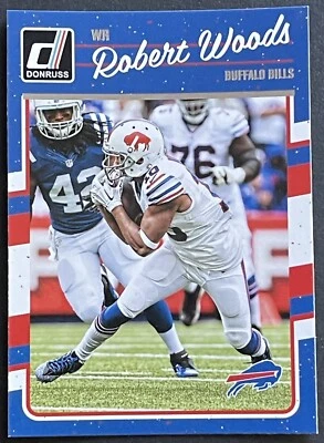 2016 Donruss Robert Woods #34 Buffalo Bills - Image 1 of 2