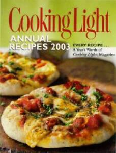 Recettes annuelles 2003 lumière de cuisson - couverture rigide - BON