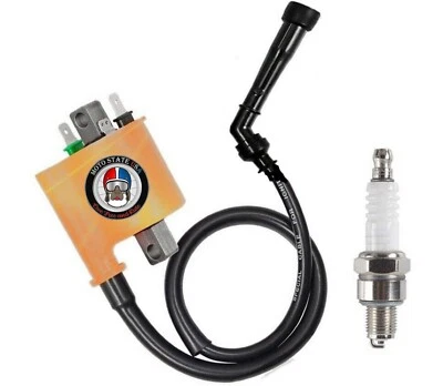 Bujía bobina de encendido para Suzuki DRZ400 DRZ400E DRZ400S DRZ400SM (2000-2019) Foto 1 de 2