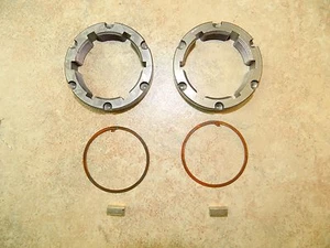 Spindle Nut Kit GM 14 Bolt 10.5 11.5 REAR AXLE Lock Ring Key Dodge 2003+ AAM - Picture 1 of 3