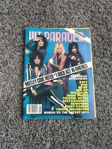 HIT PARADER Magazine Jan 1986 Motley Crue RATT Priest Dokken - Picture 1 of 4