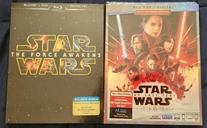 Star Wars - The Force Awakens / The Last Jedi (TWO BLU-RAY MOVIES) - Bild 1 von 4