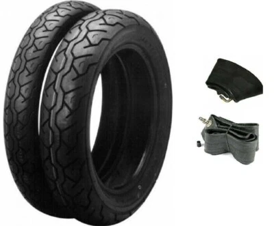 GOMME MAXXIS 100/90-19 170/80-15 M6011 + COPPIA CAMERE DUNLOP  PER Honda VT 600 - Imagen 1 de 4