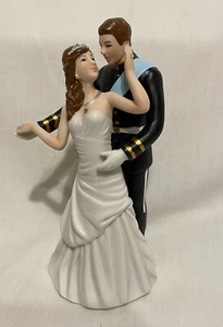 Weddingstar Cake Topper "Princess & Prince" Regal Romance Hand Painted Porcelain - Picture 1 of 10