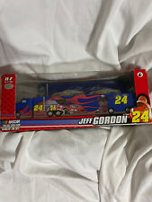 Jeff Gordon #24 NASCAR 1:64 Hauler Tin Set by Winner's Circle FREE SHIPPING (A)