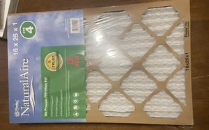 Flanders NaturalAire 16x25x1 Home AC Furnace Air Filters 3 Pack MERV 8 USA Made - Picture 1 of 3