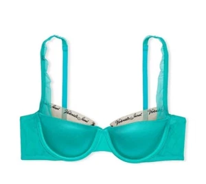 Neu mit Etikett (32C) Victoria's Secret Balconette-BH sehr sexy - glattes Logo - leicht gefüttert - Bild 1 von 1