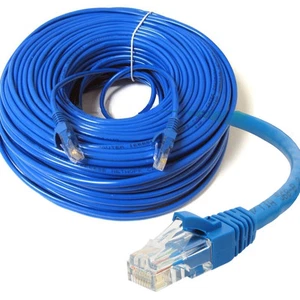 20m RJ45 Network Ethernet Cable Cat5e LAN Internet Modem Router UTP Patch Lead - Picture 1 of 12