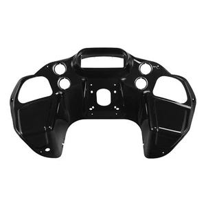 Vivid Black Front Inner Fairing Fit For Harley Touring Road Glide 1998-2013 2011 - Picture 1 of 6