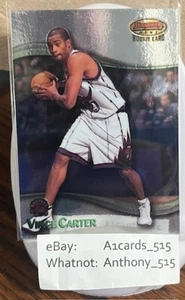 Vince Carter - 1999 Bowman's Best - Rookie Card #105 - Green - Toronto Raptors - Picture 1 of 3