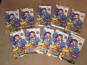 Fleer X-Men Trading Cards Lot of 10 Factory SEALED Packs Marvel 1996 ,,