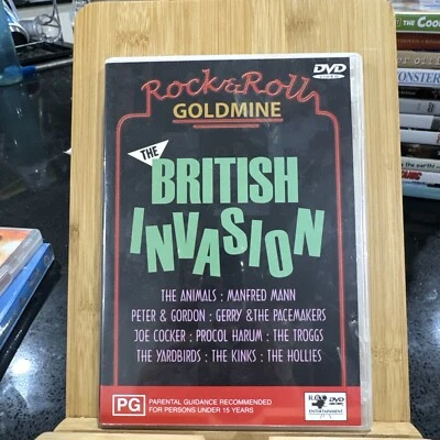 Rock N Roll Goldmine The British Invasion Dvd  region All - Image 1 of 3