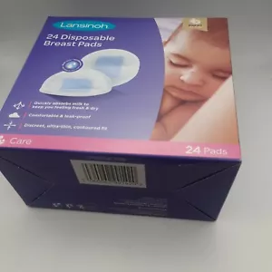 Nuevas almohadillas de lactancia desechables Lansinoh 24pk | Accesorios de lactancia para bebés - Imagen 1 de 1