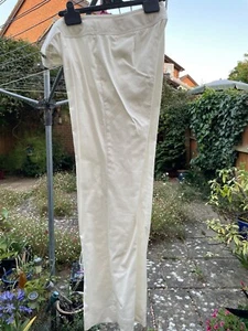 Principles Petite Smart Cream Straight leg Trousers sz 8 - Picture 1 of 8