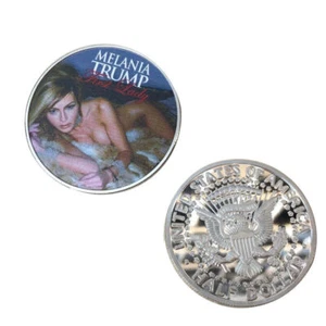 Melania Trump Silver American First Lady Commemorative Coin US Half Dollar Gift - Picture 1 of 7