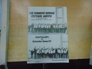 Friendly 1980/1 Hull City v Grimsby Town, Humber Bridge Festival - Picture 1 of 1