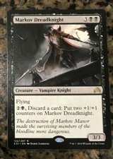 Markov Dreadknight Rare Shadows over Innistrad MTG Magic  MINT FREE SHIPPING