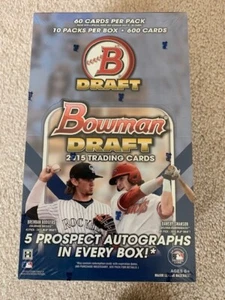 2015 Bowman Draft Baseball Jumbo Pack Hobby box - Picture 1 of 1
