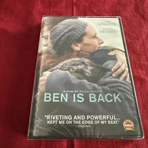 Ben Is Back (DVD, 2018) with Julia Roberts, Lucas Hedges - Mother/Son story NEW - Picture 1 of 2