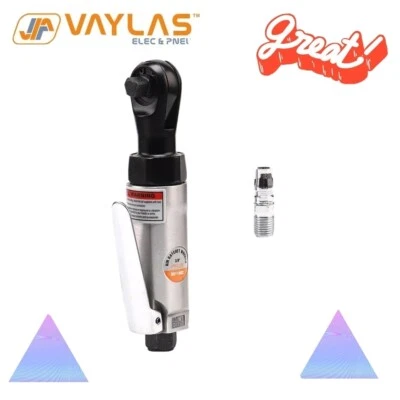 Pneumatic Air Ratchet Heavy Duty Mini Tool Wrench 1/4 Inches New Design - image 1 of 4