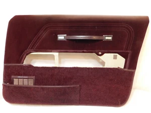 1980-1991 Crown Victoria Grand Marquis Passenger Right Front Door Panel MAROON 1 - Picture 1 of 13