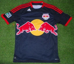 Henry signed adidas New York Red Bulls 2011 away Lindpere shirt (Size M) - Picture 1 of 10