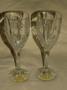 4 Lenox Embrace Water Wine Glass Goblets 9" Crystal Set New w Tags  - Picture 1 of 3