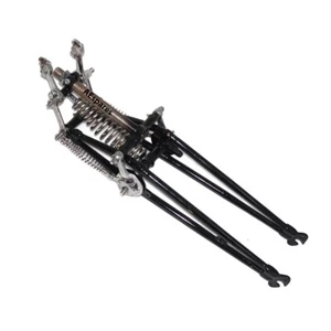 Ariel Red Hunter Springer Girder Fork Assembly Chrome Black painted AEs - Bild 1 von 10