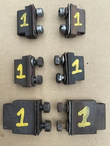 1928 1929 Model A Ford COWL SIDE DOOR HINGES Complete Set Tudor Coupe 28 29 #1 - Picture 1 of 24