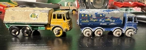 Lesney  Matchbox No.10 Foden Tate & Lyle Sugar Container  & vintage petrol No25 - Picture 1 of 12