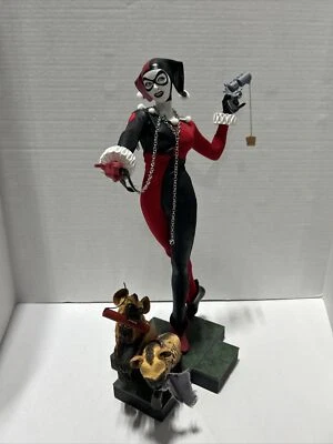 DC Direct Harley Quinn Escala 1/4 Estatua Batman Calidad Museo Nueva Sin Caja J1 Foto 1 de 4
