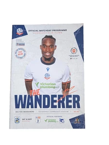 Bolton Wanderers v Huddersfield Town 24/25 programme  NEW - Picture 1 of 2
