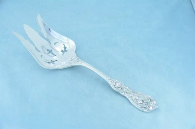 Tenedor para servir ensaladas Reed & Barton Francis I Sterling 9-5/8" nueva marca sin monograma Foto 1 de 4