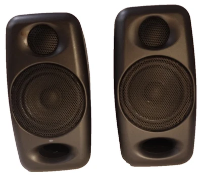 IK Multimedia iLoud Micro Monitors (Pair, Black) – Studio Bluetooth Speakers - Image 1 of 4