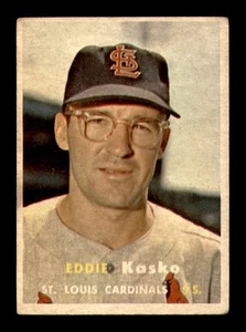 1957 Topps #363 Eddie Kasko VG - Picture 1 of 2