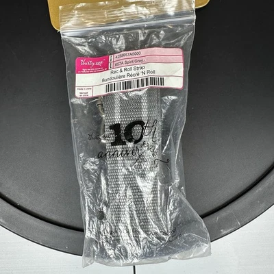 Thirty One Gifts Studio Bolso de Hombro Correa Ajustable Gris Blanco Rayas Nuevo Foto 1 de 4