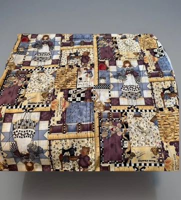 Adorable quilting theme fabric(2 Yards/40’wide) - Image 1 of 4