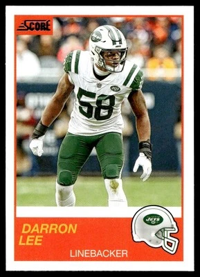 2019 Score Darron Lee New York Jets #161 - Image 1 of 2