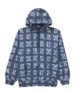 Supreme Blocks Hooded Sweatshirt Multicolor/Navy FW20 Men's Size Medium - Picture 1 of 1