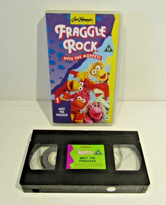 Fraggle Rock With The Muppets No 1 VHS Video Cassette Jim Henson Tested - Image 1 of 4