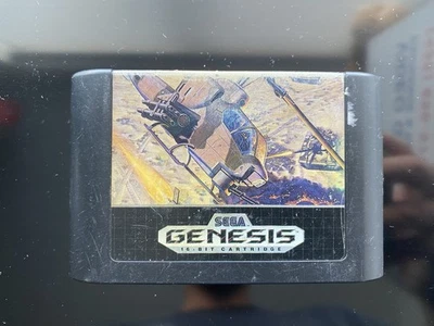Helicóptero Twin Cobra Desert Attack Sega Genesis probado funcionando auténtico limpio Foto 1 de 3