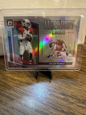 2021 Donruss Optic #LL-1 Kyler Murray Legendary Logos Silver Prizm Cardinals - Image 1 of 3