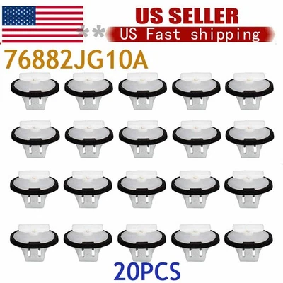 Exterior Wheel Fender Flare moulding Clips for Infiniti QX80 Nissan Armada Juke Foto 1 de 4