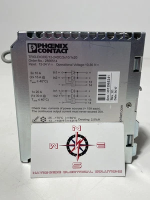 Fuente de alimentación Phoenix Contact Trio-Diodo/12-24DC/2x10/1x20 Foto 1 de 4