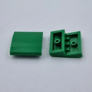 Lego 15x Bogenstein 2x2 slope curved 15068 grün green - Picture 1 of 1