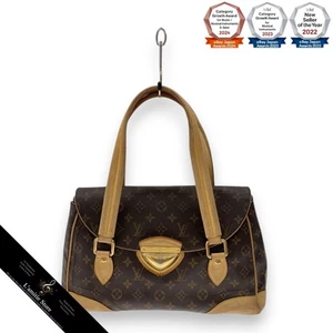 Louis Vuitton Beverly GM Monogram Canvas Brown PVC M40120 - Picture 1 of 6