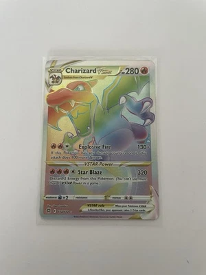 Pokémon - Charizard VSTAR Secret Rare Rainbow Nm-m - Image 1 of 2