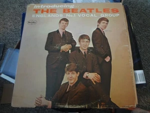introducing THE BEATLES Vinyl LP Vee Jay Records VJLP 1062 - Picture 1 of 4
